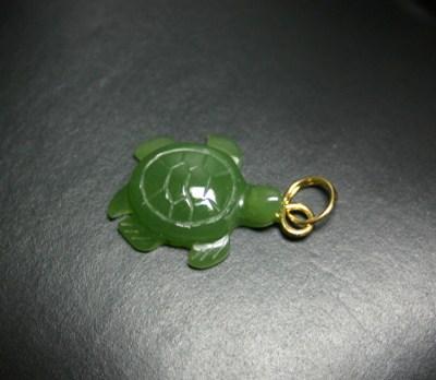 Gold & Silver & Stainless Jade Pendants