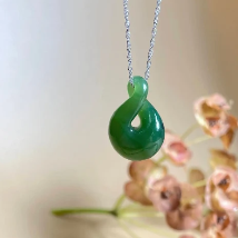 Stainless Jade Pendants